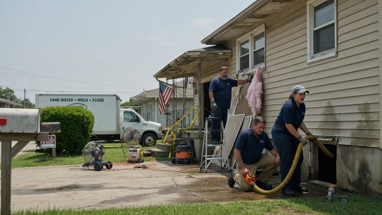 Water Damage Repair in Hillview, IL near me